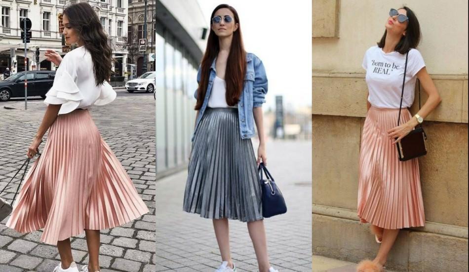 Dönemin en trend pilili etek modelleri
