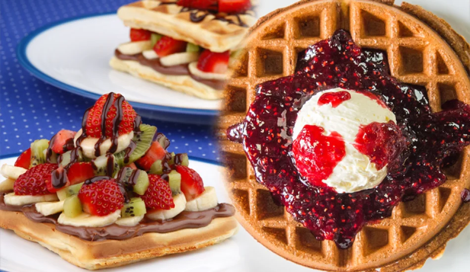 Waffle kaç kalori, kilo aldırır mı? Meskende kolay ve lezzetli waffle nasıl yapılır?