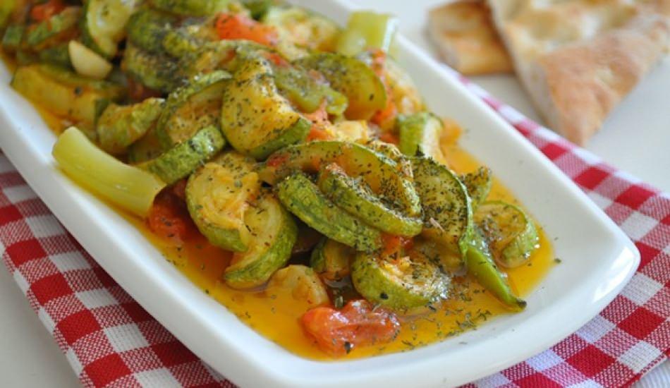 Yaza özel kabak yemeği tanımı