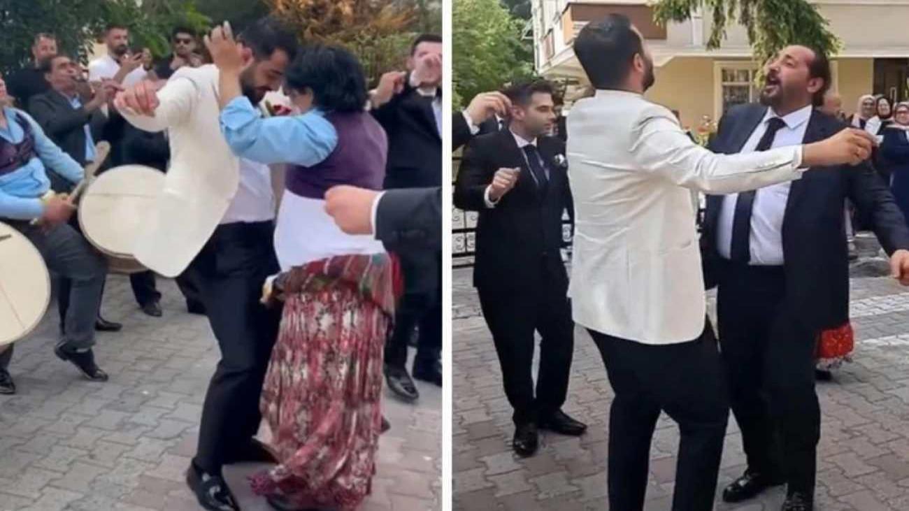 Bolulu Mehmet Yalçınkaya oğluyla karşılıklı göbek attı! Herkes şaştı kaldı