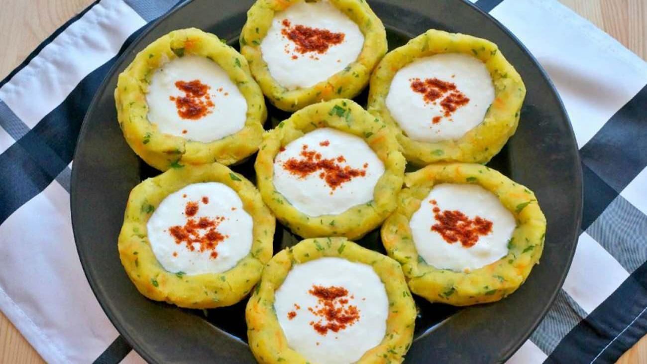 Yoğurtlu patates çanağı tarifi! Patatesle yapılan bu nefis tarife bayılacaksınız!