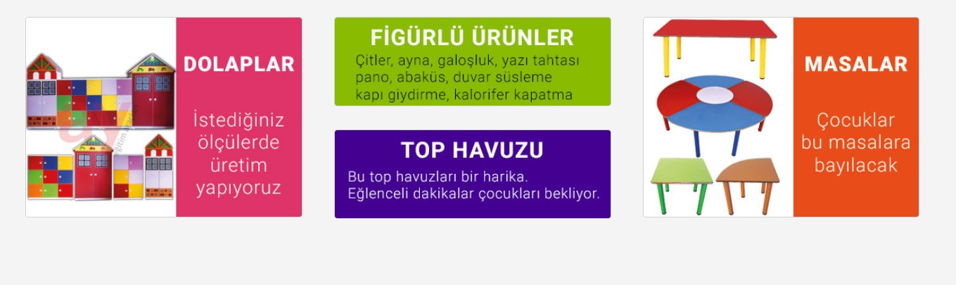 Anaokulu Malzemeleri
